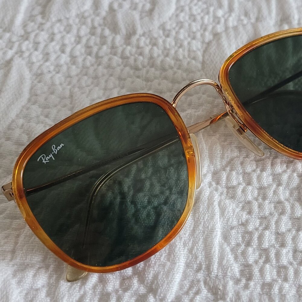 Ray Ban: Blond Tortoise Shell Front Frame - image 1